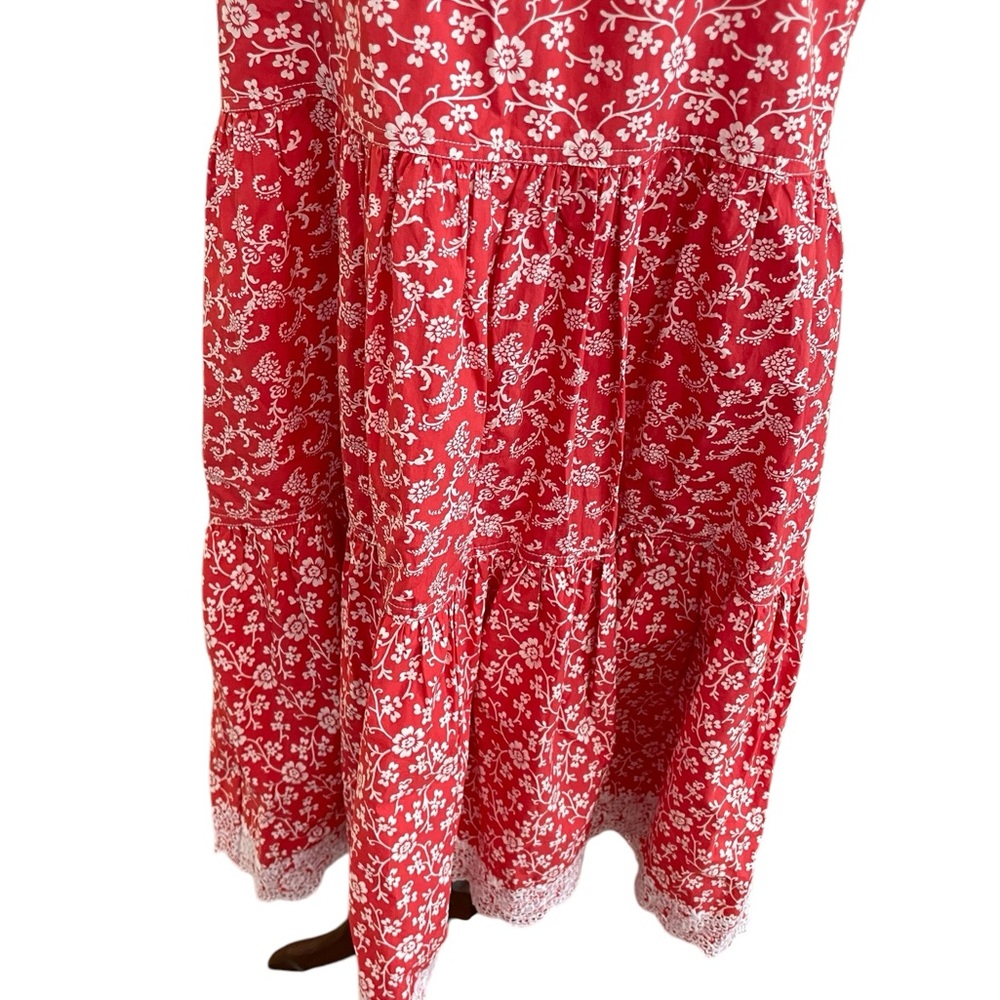 ULLA JOHNSON Leonie Floral Lace Ruffle Dress - Picture 5 of 16